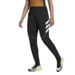 Adidas TERREX Agravic Hybrid Trailrunningbroek Dames - Large - Black GQ1257 -Sportwinkel adidas womens terrex agravic hybrid pants short black gq1257 4 1018932