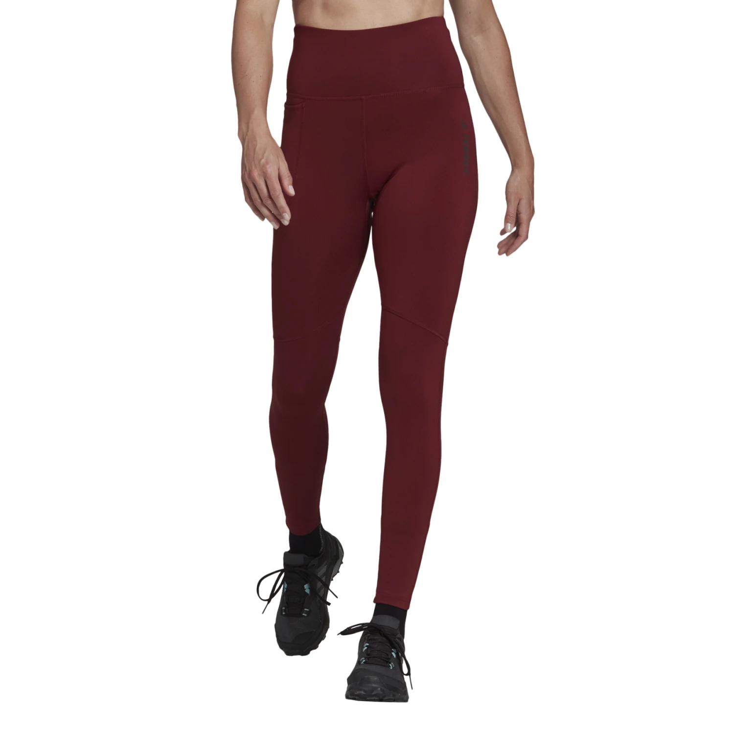 Adidas TERREX Multi Primeblue Tights Dames - Acid Red/shadow Red HA2320 4 Adidas TERREX Multi Primeblue Tights Dames - Acid Red/shadow Red HA2320 - Afbeelding 4