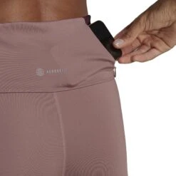 Adidas Own The Run Colorblock 7/8-Tights Dames - Wonder Oxide HK9010 -Sportwinkel adidas womens terrex own the run cb 7 8 tights wonder oxide hk9010 1 1259913