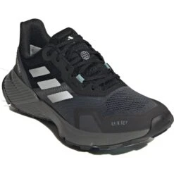 Adidas TERREX Soulstride R.RDY Trail Running Schoenen Dames - Core Black/crystal White/mint Ton FZ3045 -Sportwinkel adidas womens terrex soulstride r rdy trailrunning shoes core black crystal white mint ton fz3045 9 1233617