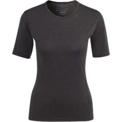 Adidas Xperior Merino 200 Onderhemd Dames - Zwart HZ8553 -Sportwinkel adidas womens xperior 200 shortsleeve baselayer black hz8553 1 1492170