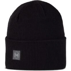 Buff® Crossknit Gebreide Beanie - Solid Black