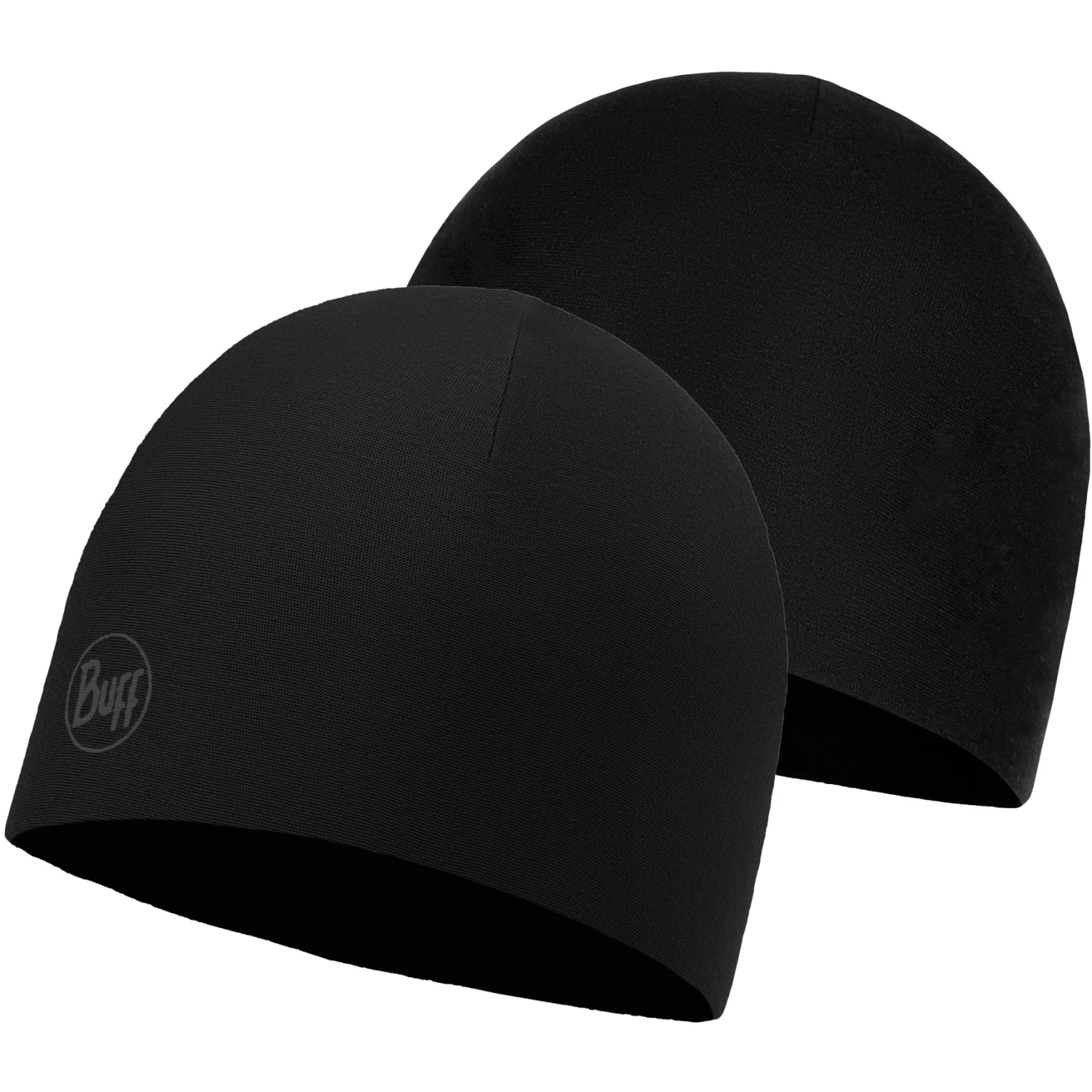 Buff® Reflective Microfiber Reversible Hat - R-Solid Black 1 Buff® Reflective Microfiber Reversible Hat - R-Solid Black