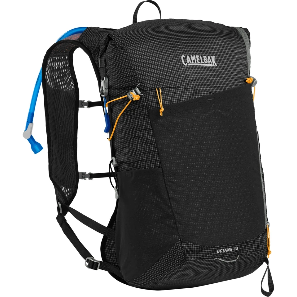 CamelBak Octane 16 Drinkrugzak + 2L Fusion Drinkzak - Black/apricot 1 CamelBak Octane 16 Drinkrugzak + 2L Fusion Drinkzak - Black/apricot