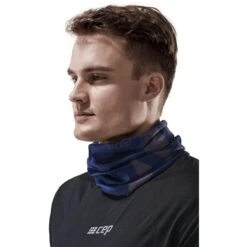 CEP Multifunctional Logo Bandana - Blauw/grijs -Sportwinkel cep bandana unisex blue grey 2 3 1113516