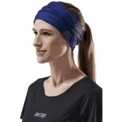 CEP Multifunctional Logo Bandana - Blauw/grijs -Sportwinkel cep bandana unisex blue grey 2 6 1113519