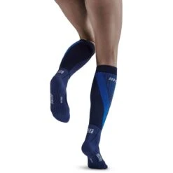 CEP Cold Weather Compressiesokken Dames - Navy -Sportwinkel cep cold weather compression socks women navy 2 1555782