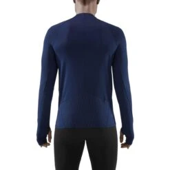 CEP Cold Weather Shirt Met Lange Mouwen - Navy -Sportwinkel cep cold weather longsleeve shirt navy 4 1555774