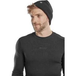 CEP Cold Weather Merino Muts - Zwart -Sportwinkel cep cold weather merino beanie black 3 1542366