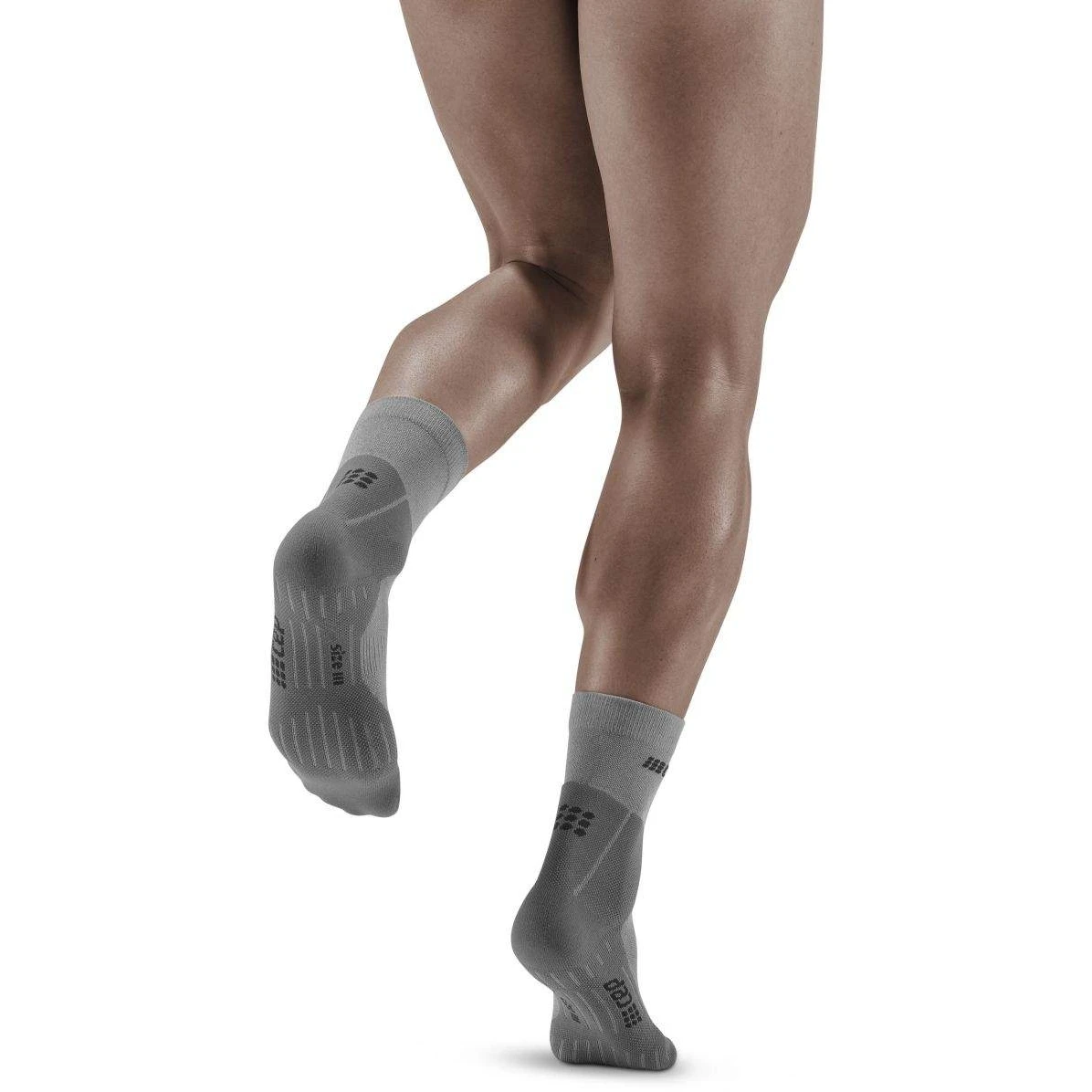 CEP Cold Weather Mid Cut Compressiesokken - Grijs 6 CEP Cold Weather Mid Cut Compressiesokken - Grijs - Afbeelding 6