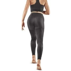 CEP Compressie Legging Dames - Zwart -Sportwinkel cep compression tights women black 2 1555295