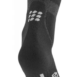 CEP Hiking Merino Mid Cut Compressiesokken Dames - Stonegrey/grey -Sportwinkel cep hiking merino mid cut compression socks women stonegrey grey 10 1555446