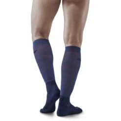 CEP Infrared Recovery Compressiesokken - Blauw -Sportwinkel cep infrared recovery compression socks blue 4 1555374