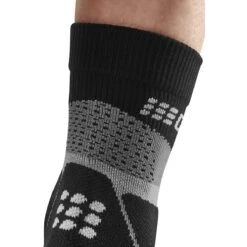 CEP Max Cushion Hiking Mid Cut Compressiesokken - Grijs/zwart -Sportwinkel cep max cushion hiking mid cut compression socks grey black 4 1555279