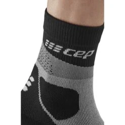 CEP Max Cushion Hiking Mid Cut Compressiesokken - Grijs/zwart -Sportwinkel cep max cushion hiking mid cut compression socks grey black 5 1555280