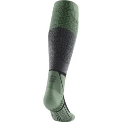 CEP Max Cushion Hiking Tall Compressiesokken - Grey/mint -Sportwinkel cep max cushion hiking tall compression socks women grey mint 1 1390741