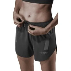 CEP Race Loose Fit 3'' Shorts Dames - Zwart -Sportwinkel cep race loose fit shorts 3 inch for women black 4 954954