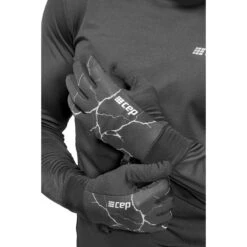 CEP Reflective Handschoenen - Zwart -Sportwinkel cep reflective gloves black 21 1552944