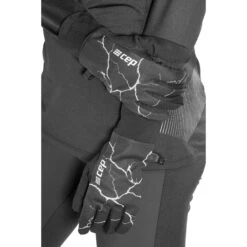 CEP Reflective Handschoenen - Zwart -Sportwinkel cep reflective gloves black 22 1552945