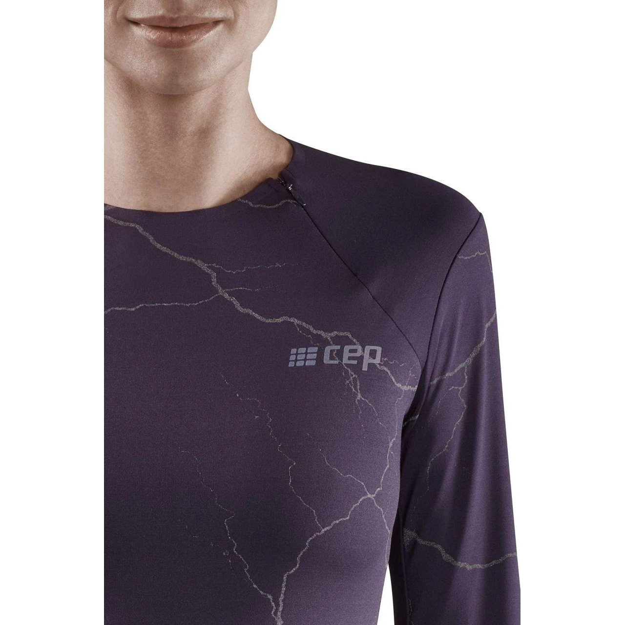 CEP Reflective Shirt Met Lange Mouwen Dames - Purple 5 CEP Reflective Shirt Met Lange Mouwen Dames - Purple - Afbeelding 5