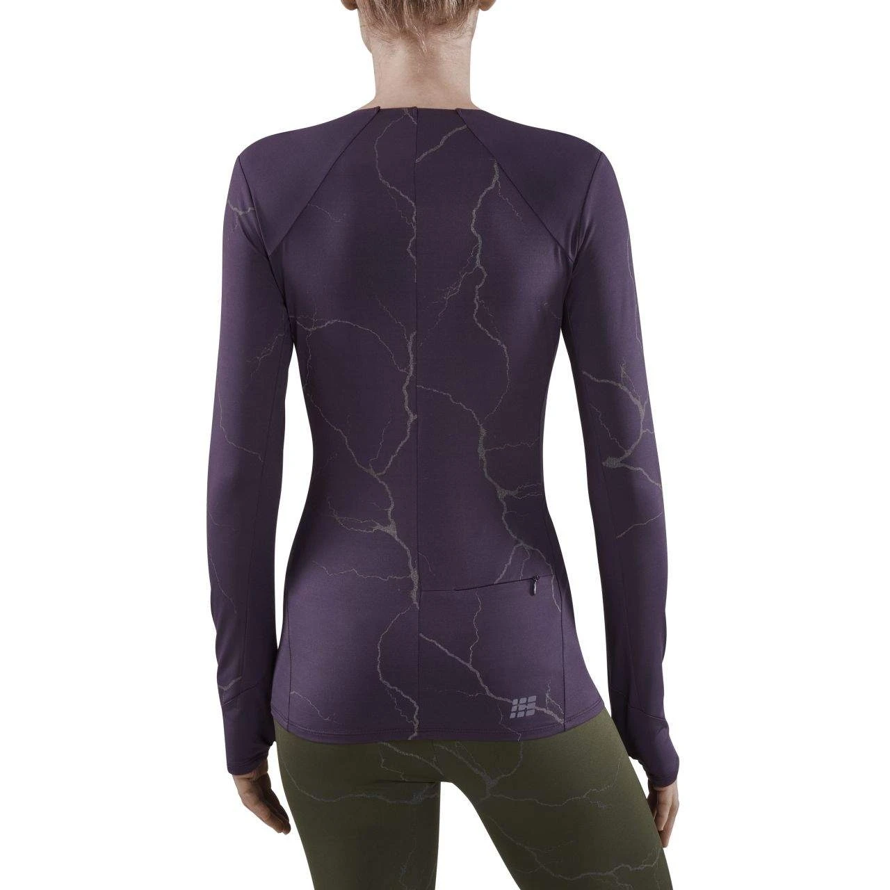 CEP Reflective Shirt Met Lange Mouwen Dames - Purple 4 CEP Reflective Shirt Met Lange Mouwen Dames - Purple - Afbeelding 4