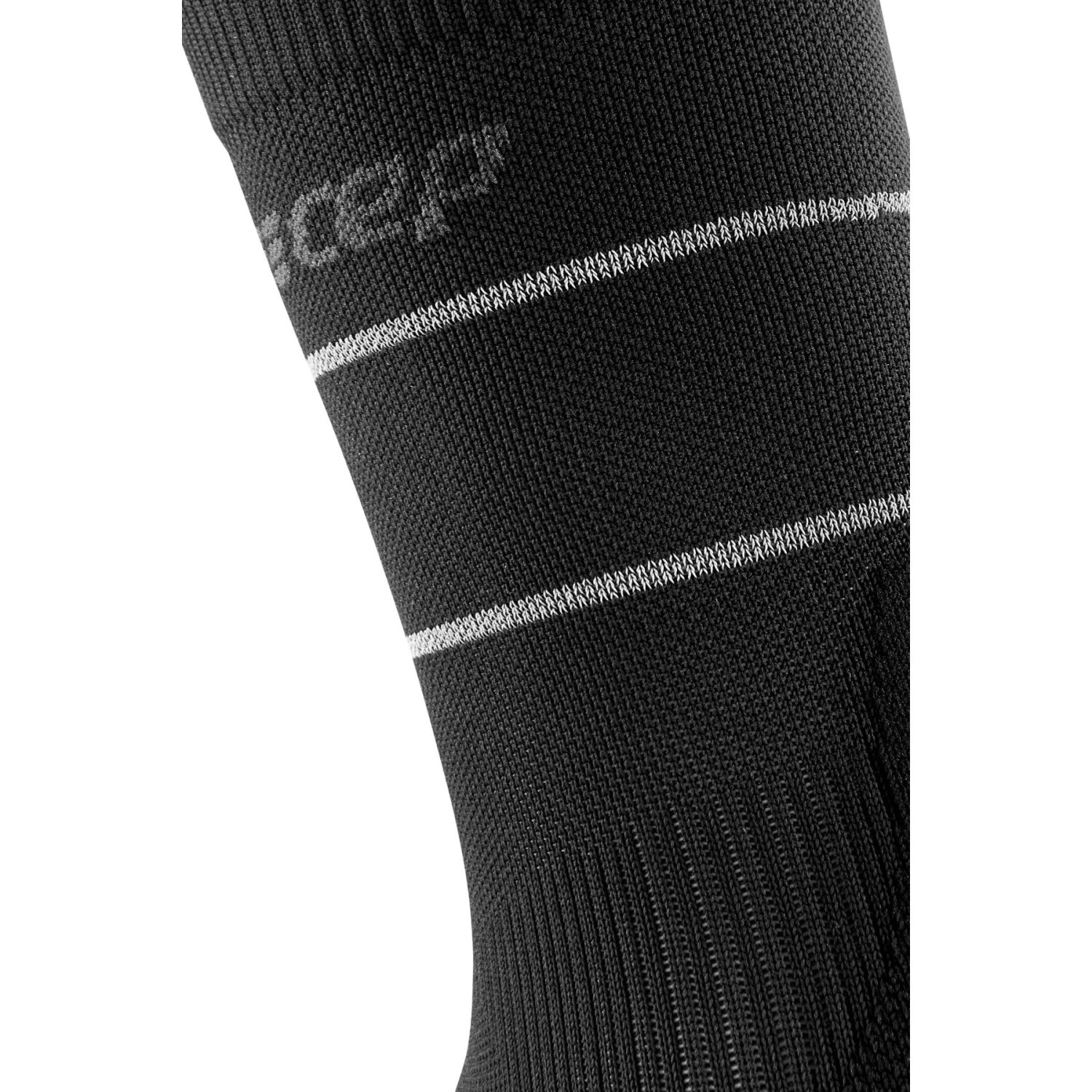 CEP Reflective Mid Cut Compressiesokken Dames - Zwart 4 CEP Reflective Mid Cut Compressiesokken Dames - Zwart - Afbeelding 4