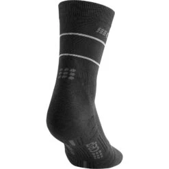 CEP Reflective Mid Cut Compressiesokken Dames - Zwart 10 CEP Reflective Mid Cut Compressiesokken Dames - Zwart -Sportwinkel cep reflective mid cut compression socks black 24 1553025 1