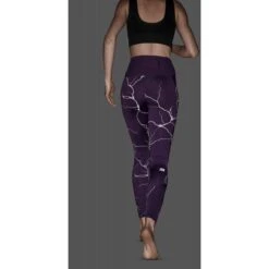 CEP Reflective Legging Dames - Purple -Sportwinkel cep reflective tights women purple 28 1553090