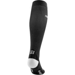 CEP Run Ultralight Compressiesokken - Black/light Grey -Sportwinkel cep run ultralight compression socks for men black light grey 2 1017701
