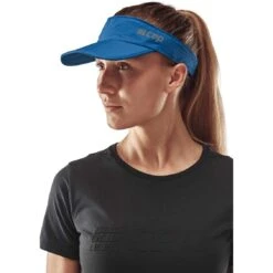CEP Running Vizier - Blauw -Sportwinkel cep running visor blue 4 1553397