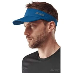 CEP Running Vizier - Blauw -Sportwinkel cep running visor blue 5 1553398