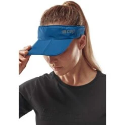 CEP Running Vizier - Blauw -Sportwinkel cep running visor blue 6 1553399