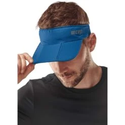 CEP Running Vizier - Blauw -Sportwinkel cep running visor blue 7 1553400