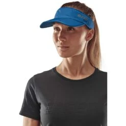 CEP Running Vizier - Blauw -Sportwinkel cep running visor blue 8 1553401