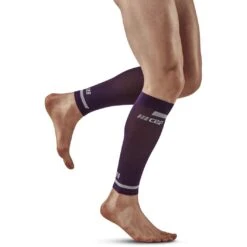 CEP The Run Kuit-Compressor V4 - Paars -Sportwinkel cep the run compression calf sleeves v4 violet 1 1554087