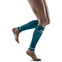 CEP The Run Kuit-Compressor V4 Dames - Petrol -Sportwinkel cep the run compression calf sleeves v4 women petrol 1 1554154