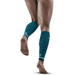 CEP The Run Kuit-Compressor V4 Dames - Petrol -Sportwinkel cep the run compression calf sleeves v4 women petrol 2 1554155