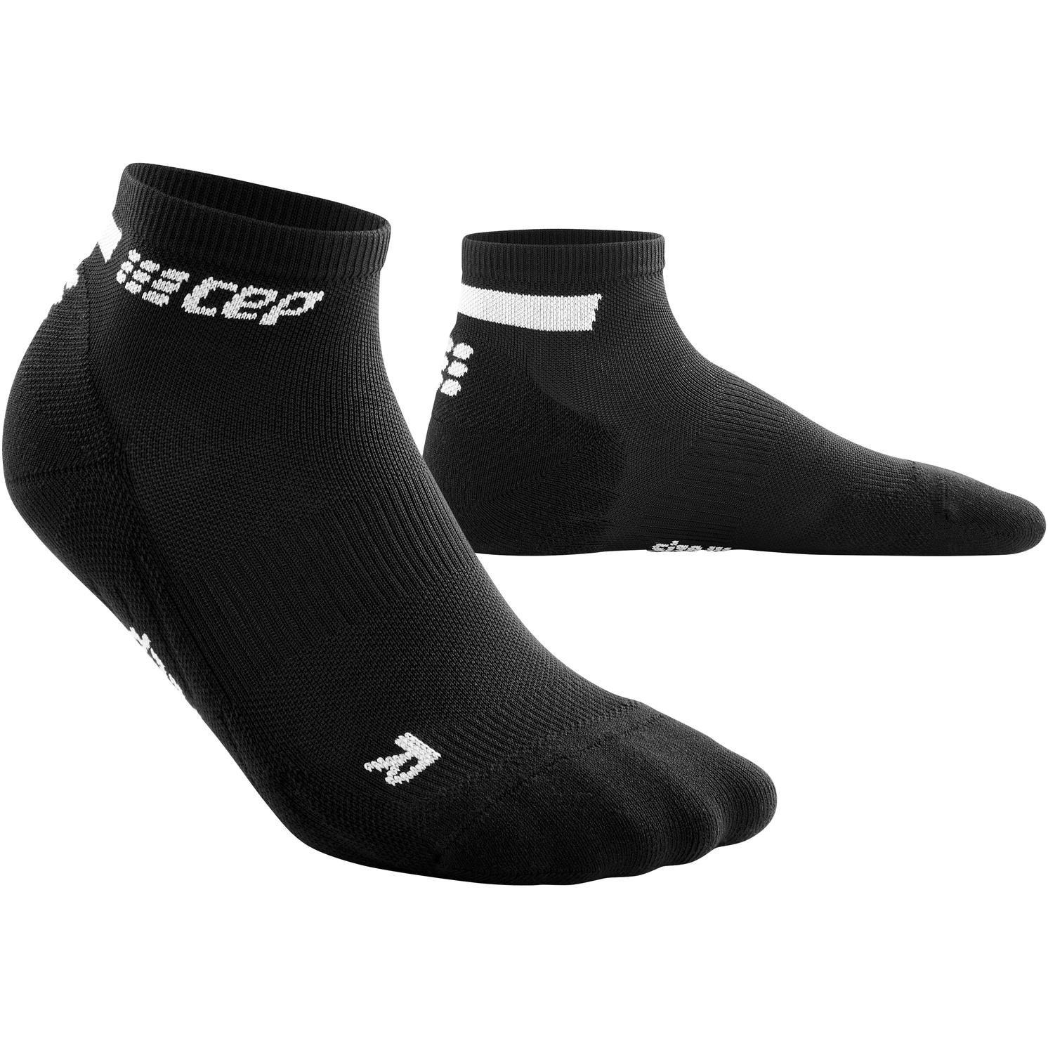 CEP The Run Low Cut Compressiesokken V4 Dames - Zwart 1 CEP The Run Low Cut Compressiesokken V4 Dames - Zwart