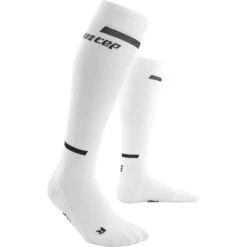 CEP The Run Tall Compressiesokken V4 Dames - Wit