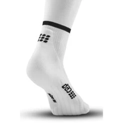 CEP The Run Tall Compressiesokken V4 Dames - Wit -Sportwinkel cep the run tall compression socks v4 women white 3 1553911
