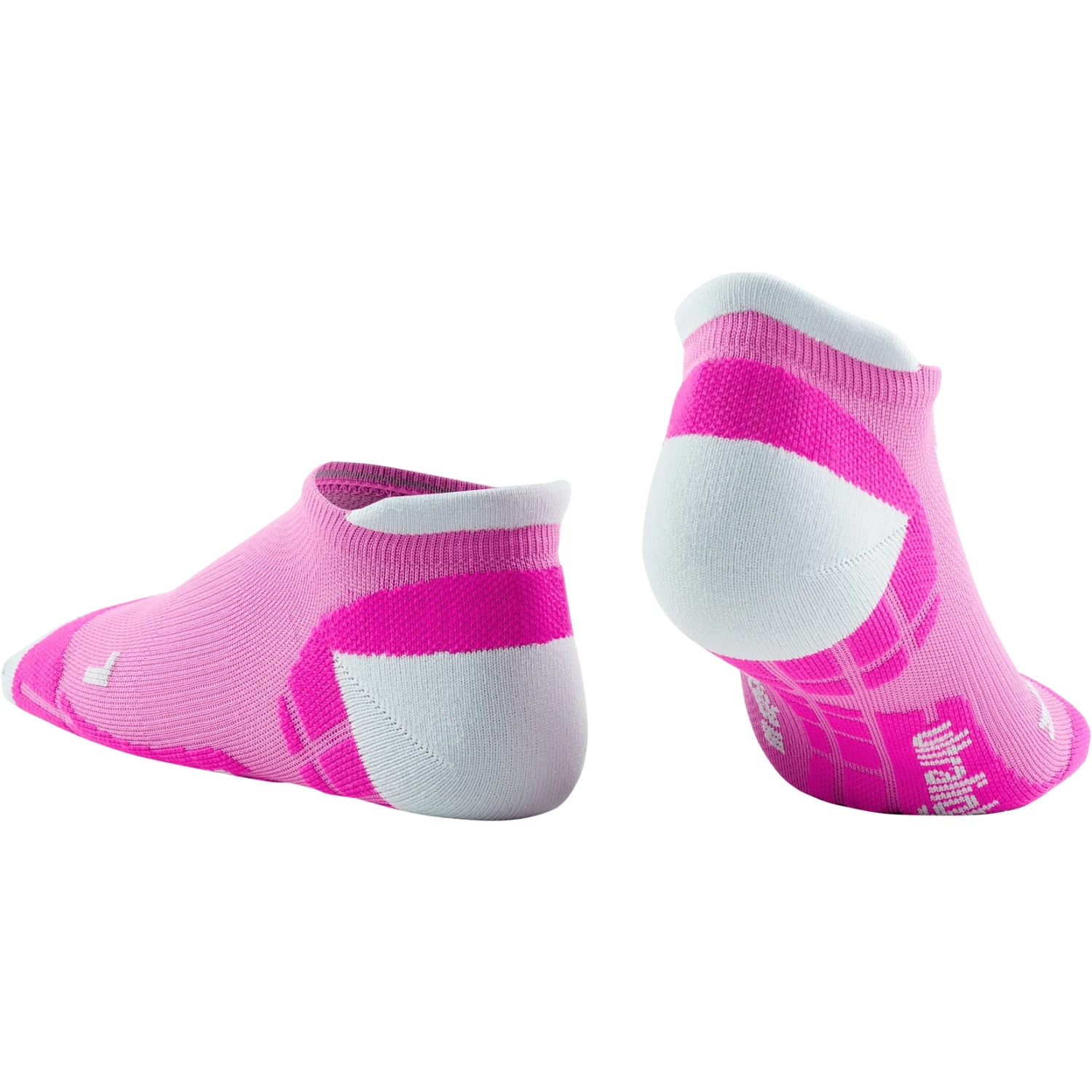 CEP Ultralight No Show Compressiesokken Dames - Pink/light Grey 2 CEP Ultralight No Show Compressiesokken Dames - Pink/light Grey - Afbeelding 2