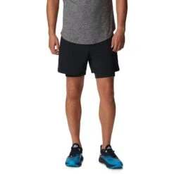 Columbia Endless Trail 2in1 Shorts - Zwart -Sportwinkel columbia endless trail 2in1 shorts black 5 1340338