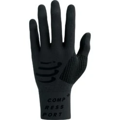 Compressport 3D Thermo Handschoenen - Asphalte/black