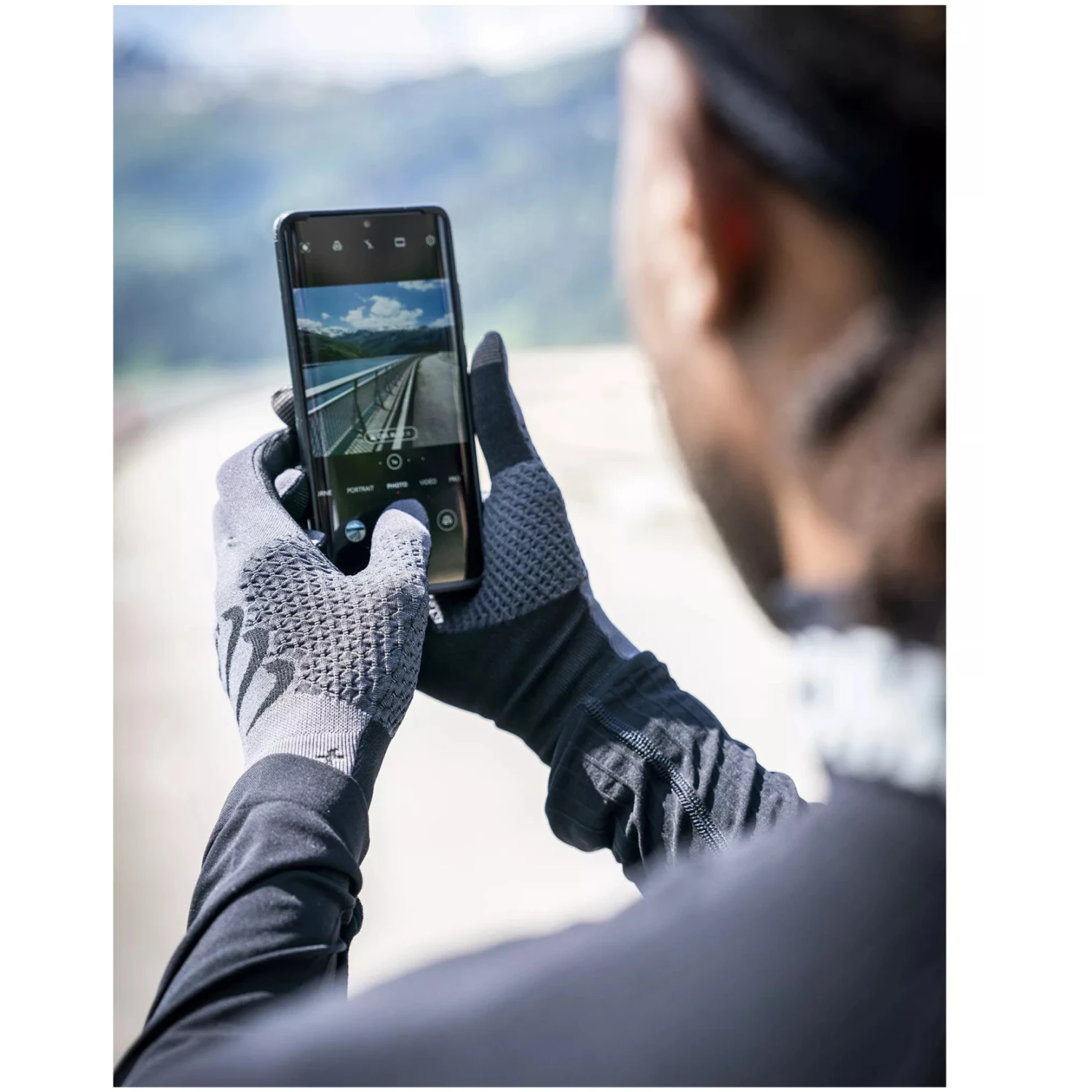 Compressport 3D Thermo Handschoenen - Asphalte/black 11 Compressport 3D Thermo Handschoenen - Asphalte/black - Afbeelding 11