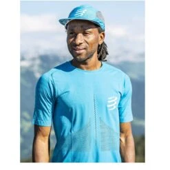 Compressport 5 Panel Light Pet - Mosaic Blue/magnet -Sportwinkel compressport 5 panel light cap mosaic blue magnet 1 1560854