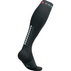 Compressport Alpine Ski Full Compressiesokken - Black/steel Grey -Sportwinkel compressport alpine ski full compression socks black steel grey 4 1497946