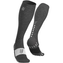 Compressport Full Recovery Compressiesokken - Grey Melange