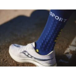 Compressport Full Run Compressiesokken - Sodalite Blue -Sportwinkel compressport full socks run with compression sodalite blue 3 1452645