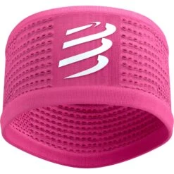 Compressport Hoofdband On/Off - Magenta -Sportwinkel compressport headband on off magenta 1 1498286