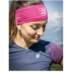 Compressport Hoofdband On/Off - Magenta -Sportwinkel compressport headband on off magenta 2 1560381